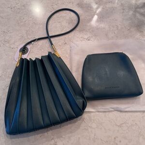 NWT Melie Bianco Carrie Vegan Handbag in Peacock